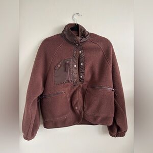 Cozy Chocolate Teddy Jacket